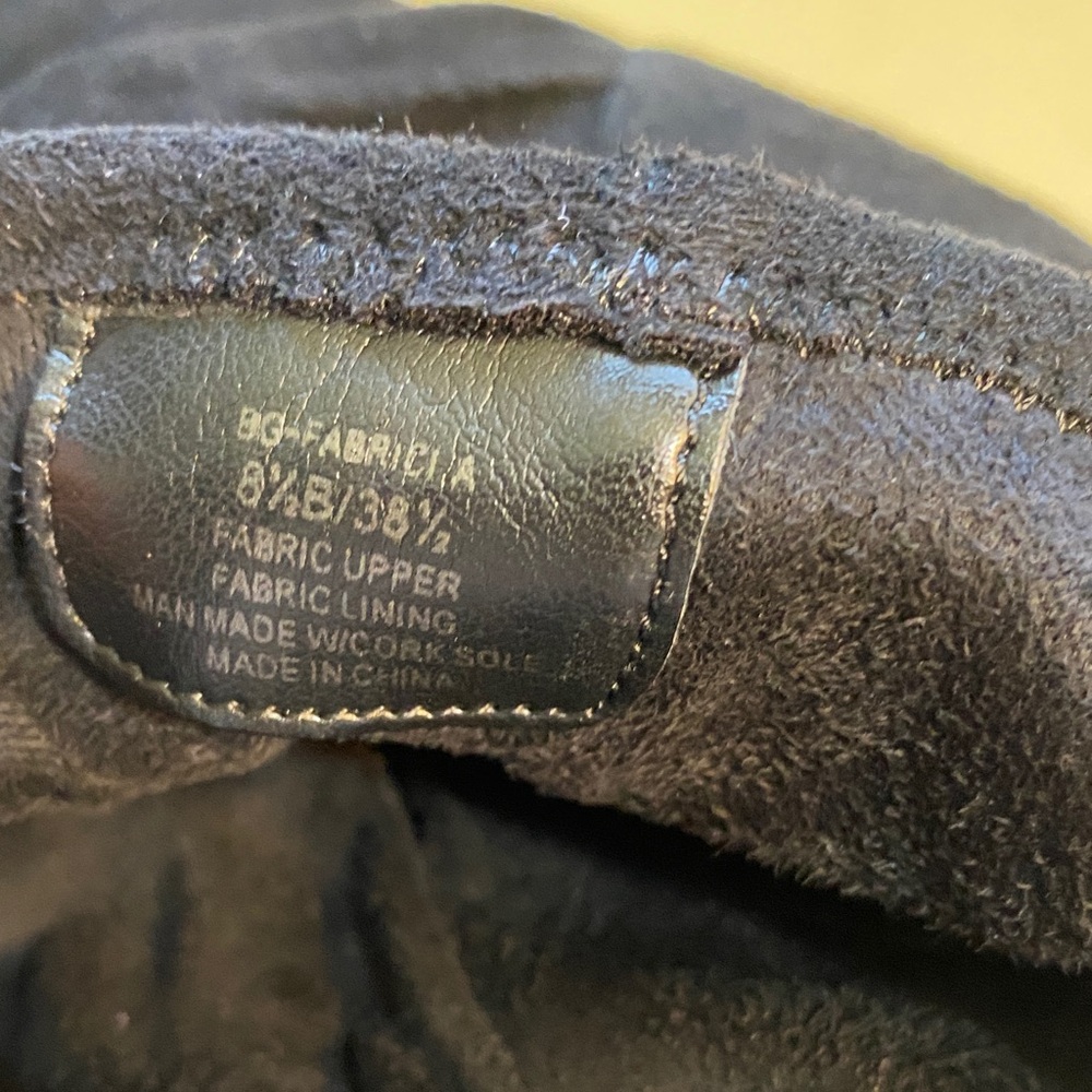 BCBGeneration Black Slouchy Suede Ankle Boots - Picture 5 of 6